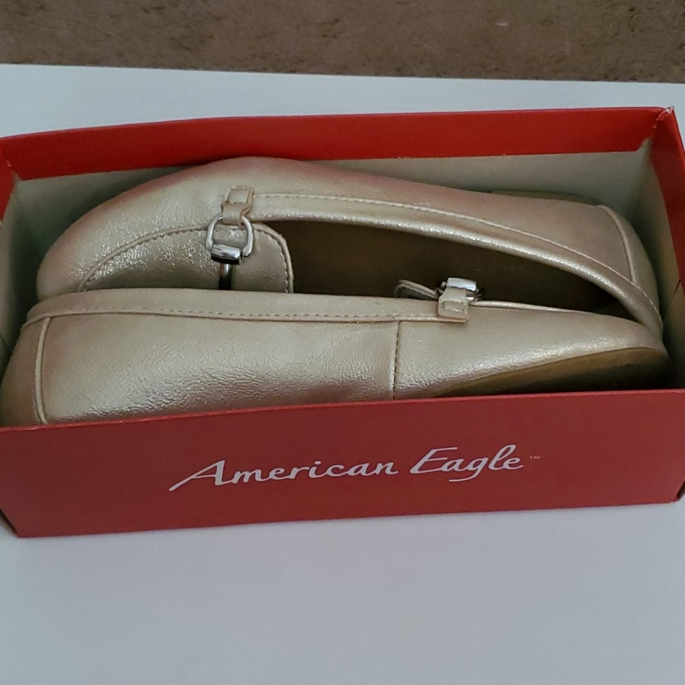 GOLD moccasin